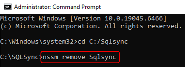 nssm-remove-sqlsync
