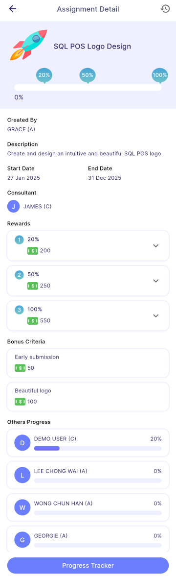 Assignment Detail