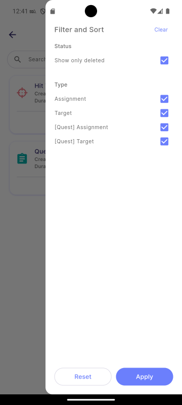 duplication filter