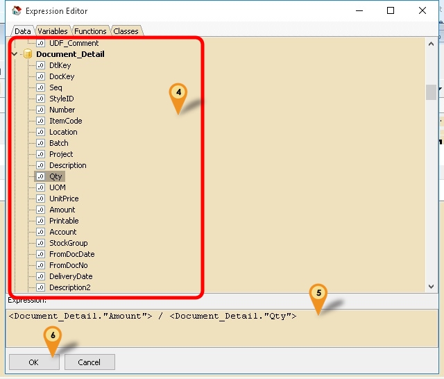 DocumentDetailExpression