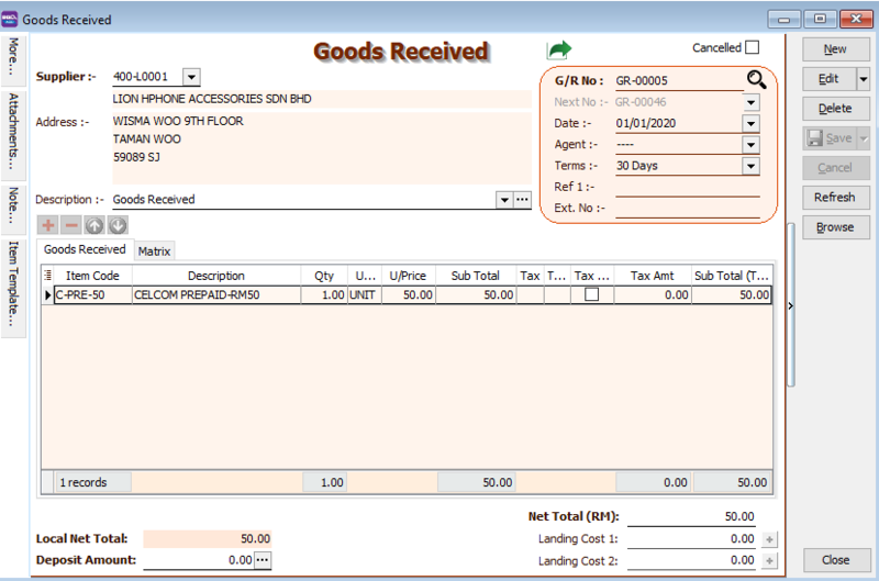 goods-received-example-entry