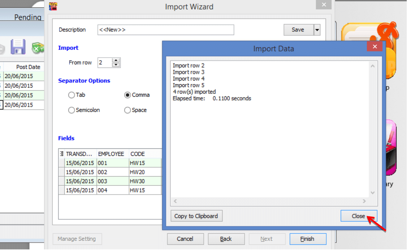 import-close