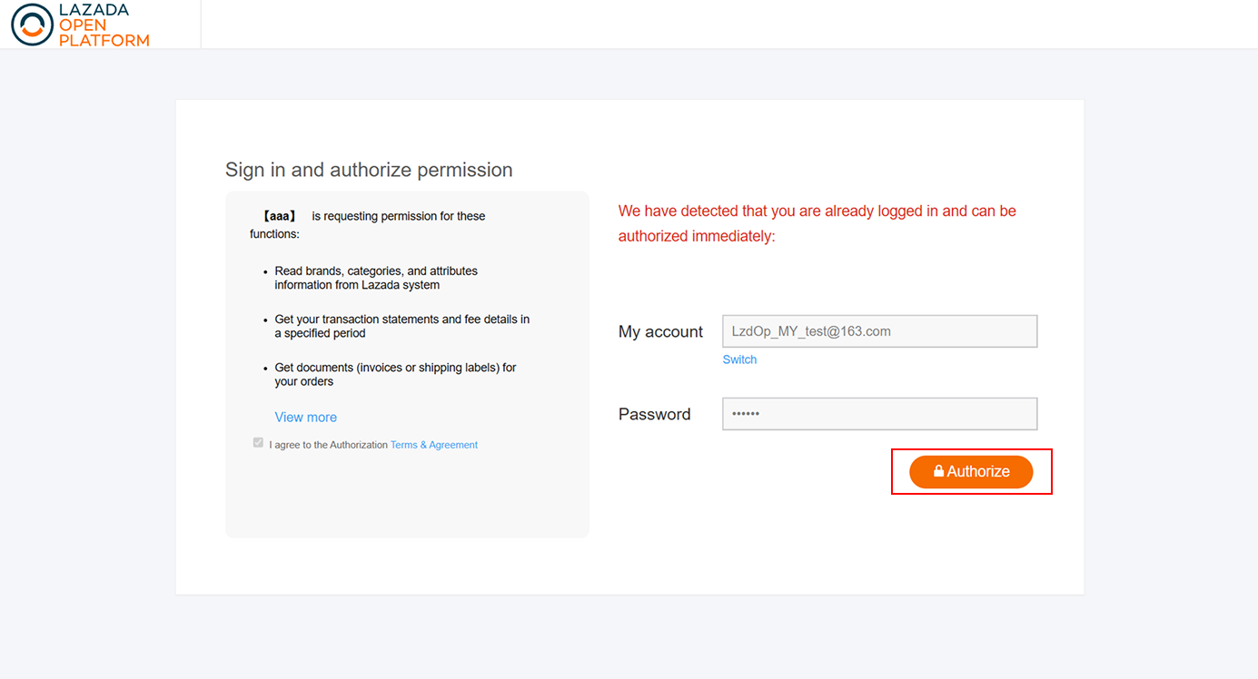 lazada-authorize
