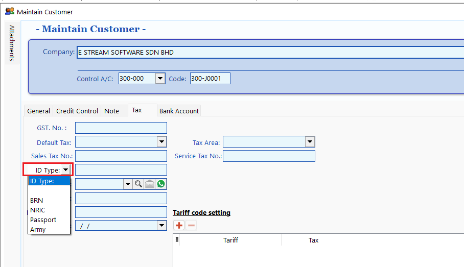 maintain-customer-tax-idtype