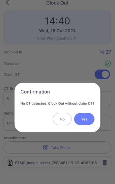 no-ot-detected