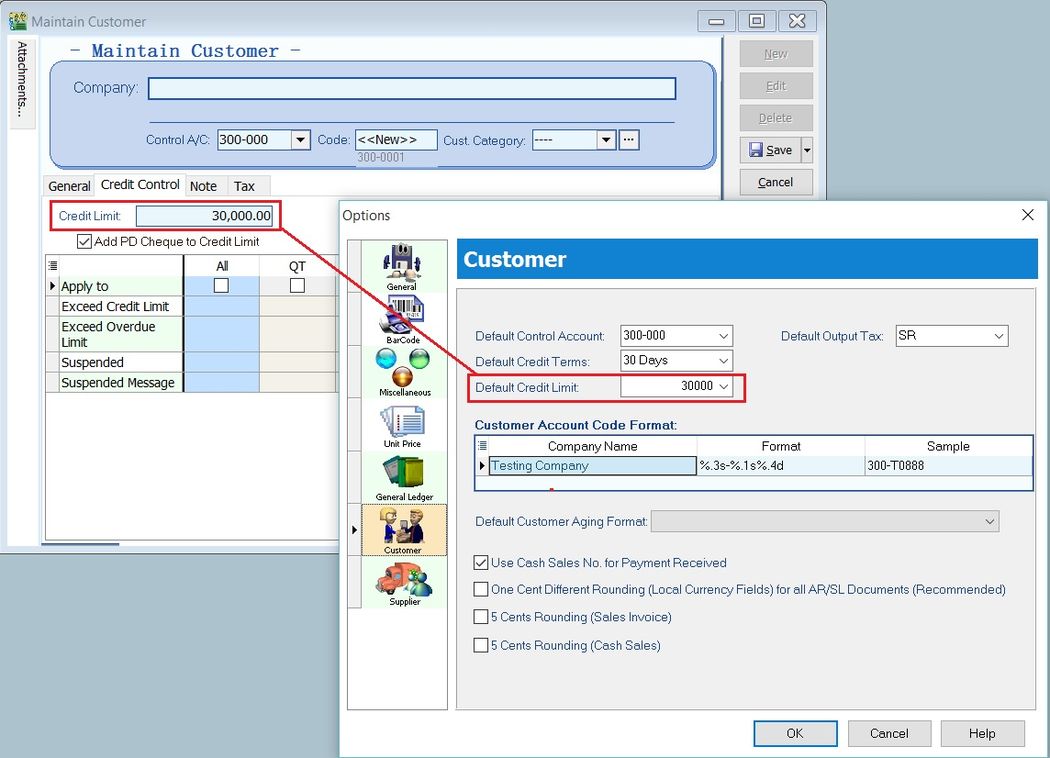 options-cust-def-cred-limits