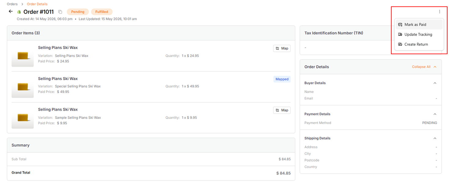 shopify-actions