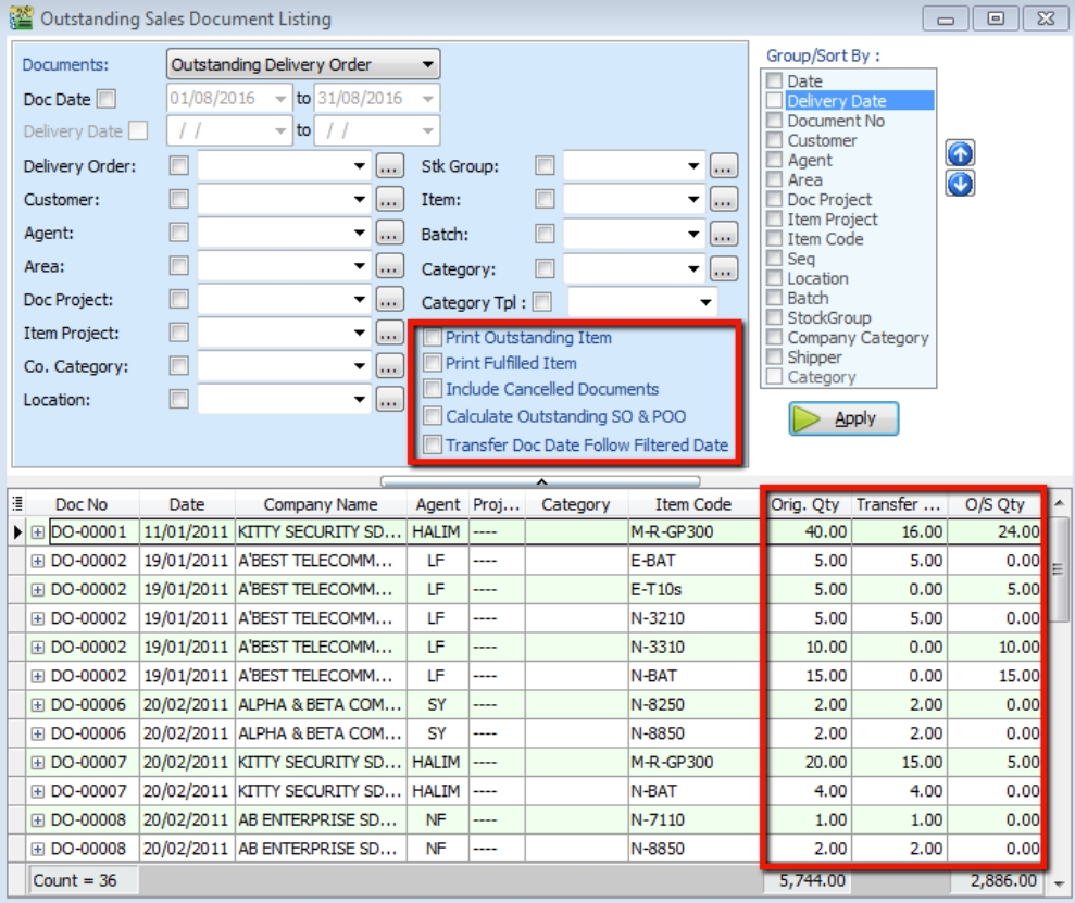 outstanding-sales-doc-listing