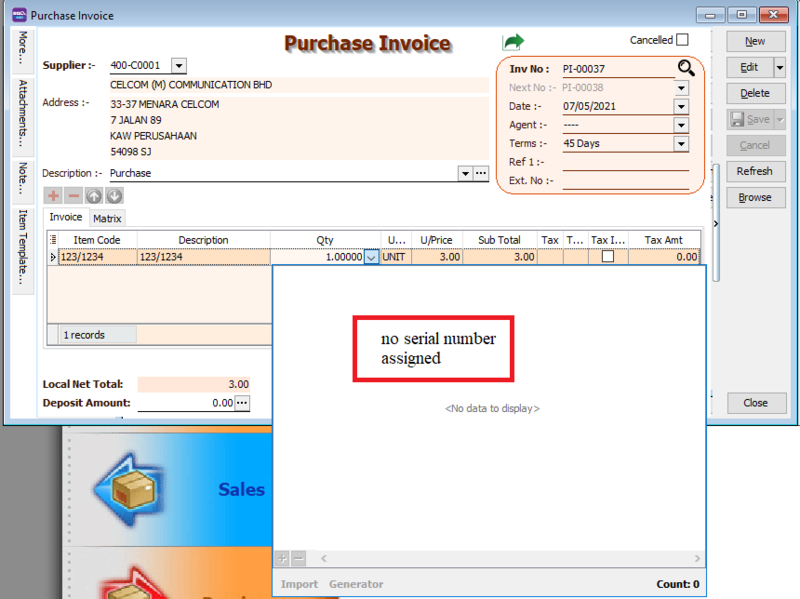 print-stock-serial-number-outstanding