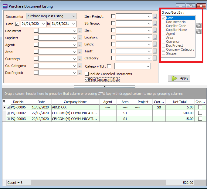 purchase-document-listing-group-sort-by-2