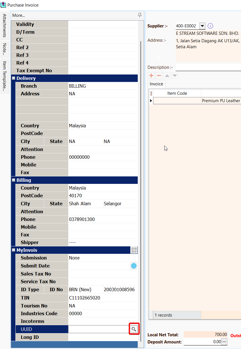 purchase-invoice-linking