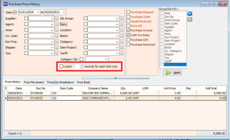 purchase-price-history-set-records-number