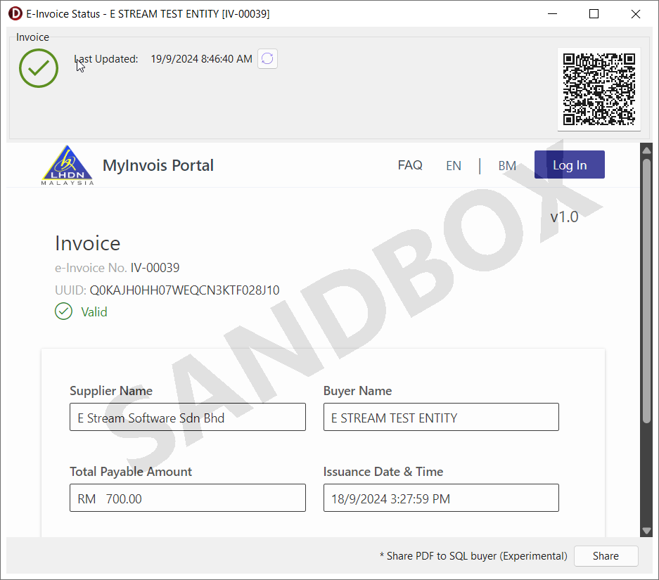 sales-invoice-refresh-status-valid
