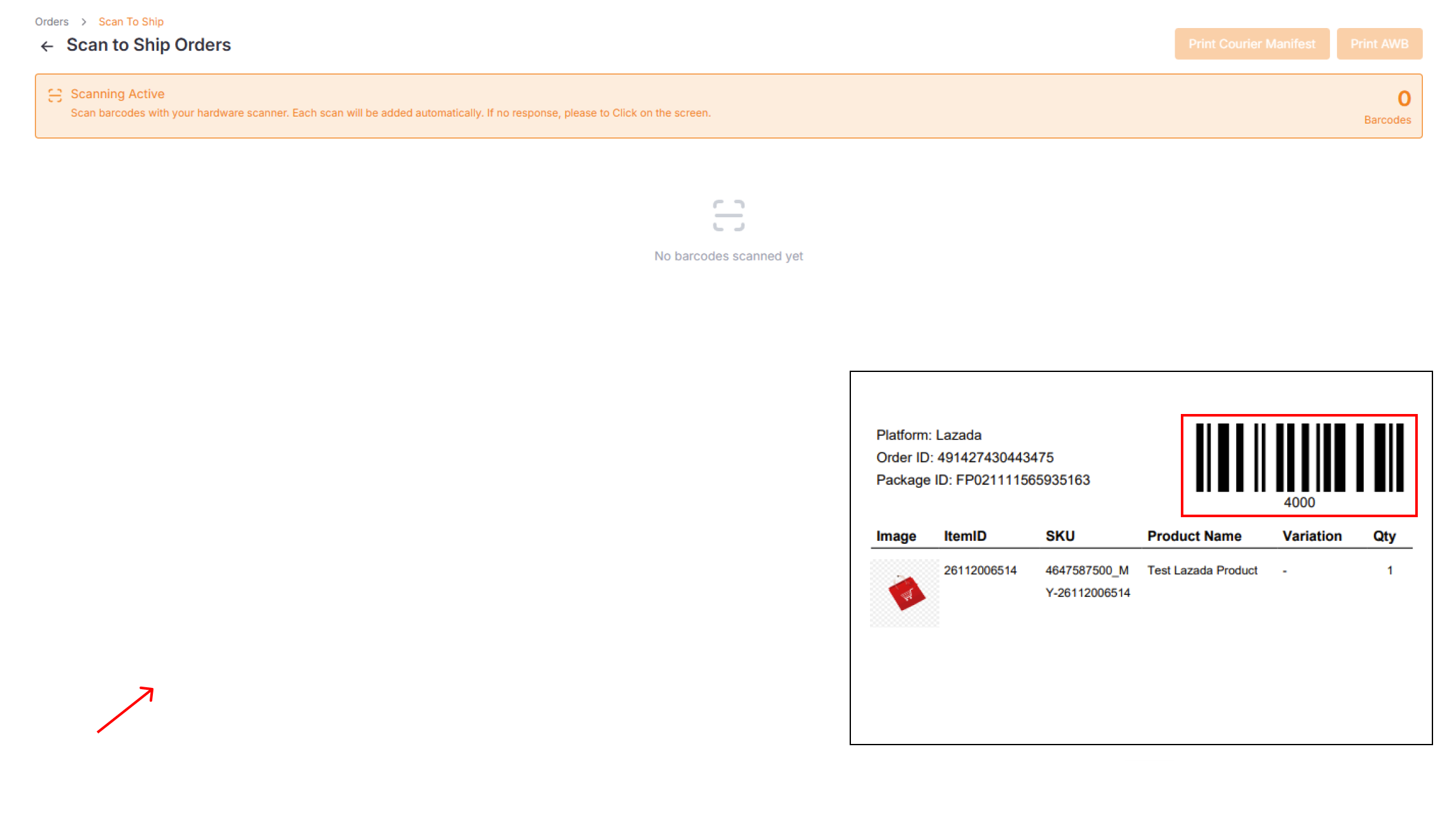 scan-to-ship-interface