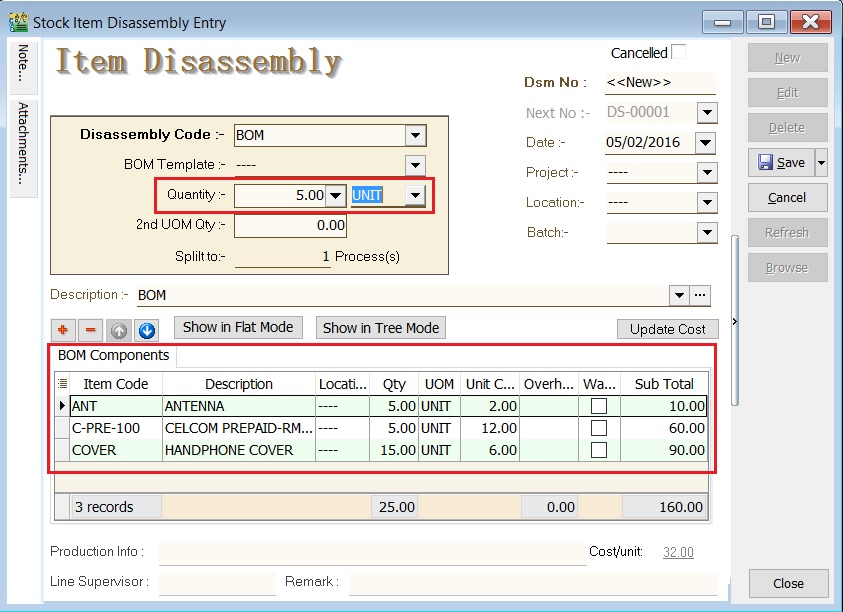 select-disassembly-qty