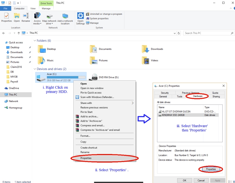 solution-a-properties