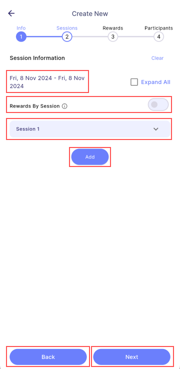 Session Info Diagram