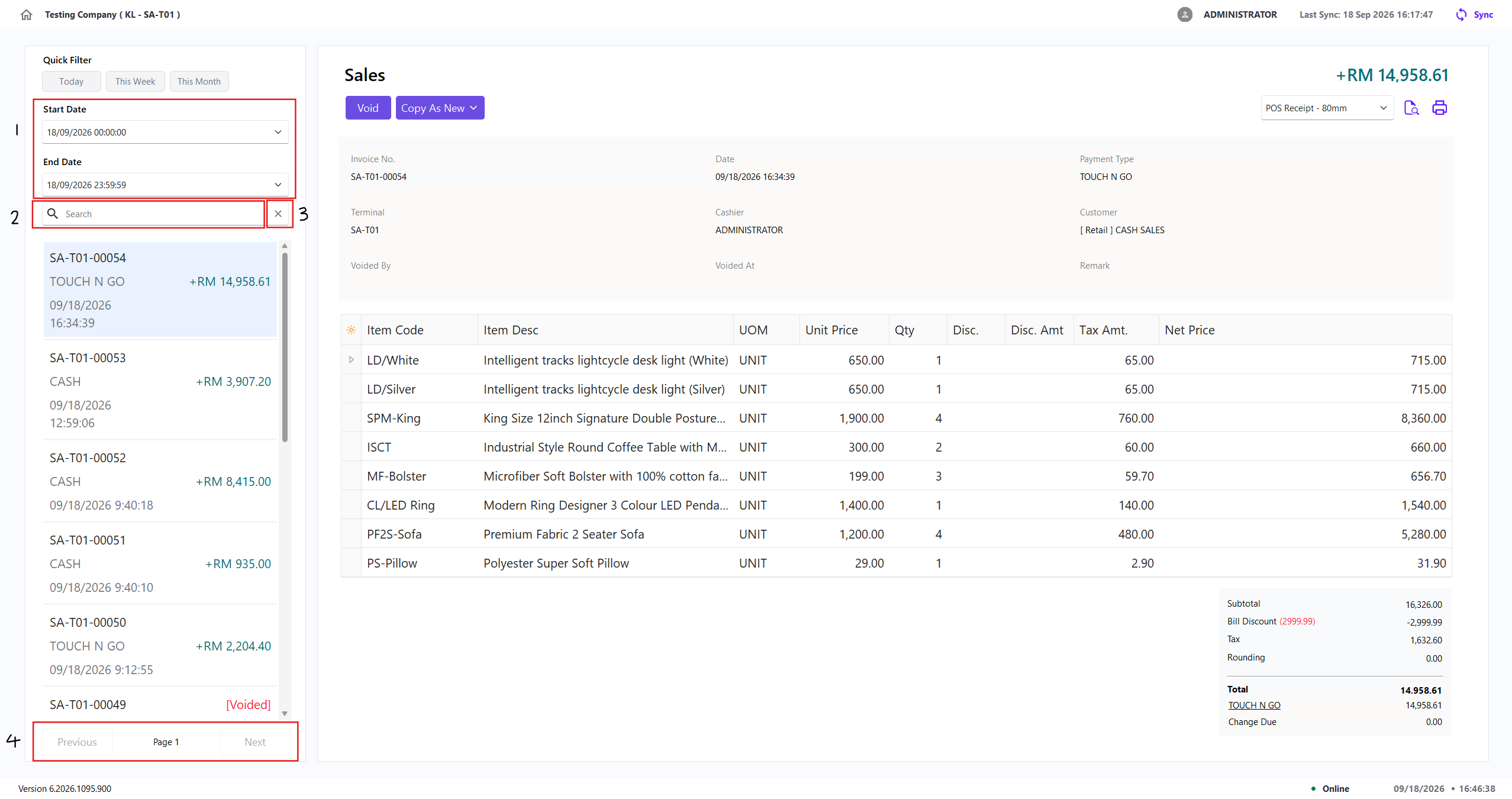 Find Transaction